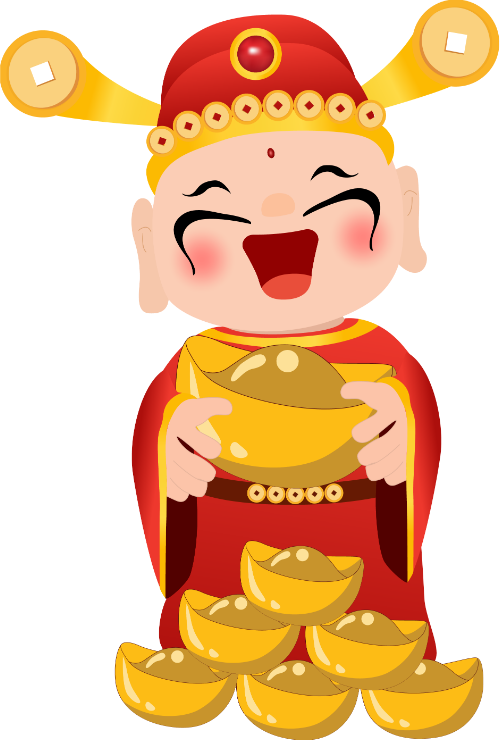 Thần tài, cười, phúc lộc, tết, áo đỏ, thỏi vàng, may mắn, cổ tích, cúng, god of fortune, smiling, prosperity, tet, red robe, gold ingots, luck, fairy tale, worship