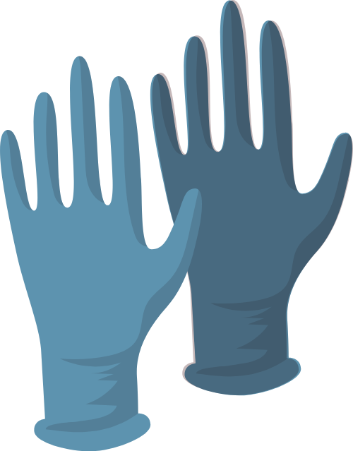Găng tay y tế, găng tay, cao su, bảo hộ, y tế, màu xanh, vệ sinh, khám bệnh, medical gloves, gloves, rubber, protection, medical, blue, hygiene, checkup 5
