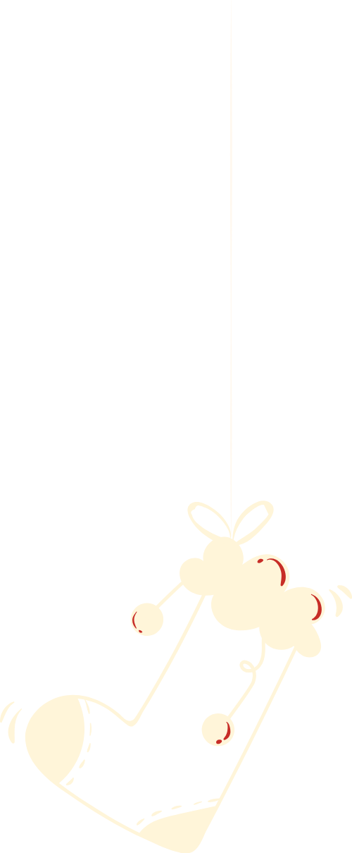 Vớ, tất, sock, dây treo, shape, trang trí, decor