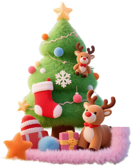 Giáng sinh, cây thông, tuần lộc, christmas, pine tree, reindeer