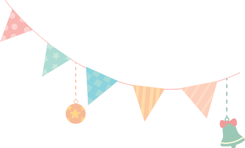 Cờ, lá cờ, flag, giáng sinh, noel, xmas, christmas, decor, birthday, cute