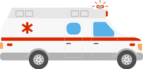 Xe cứu thương, y tế, cứu hộ, còi đèn, tốc độ, màu trắng, ambulance, medical, rescue, siren light, speed, white