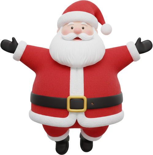 Ông già noel, giáng sinh, santa claus, noel, christmas, 3d 1