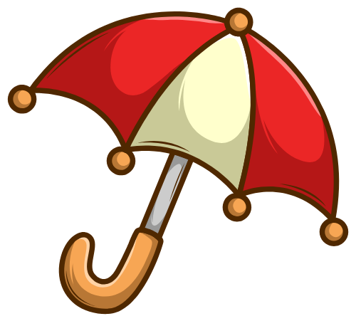 Cái ô, dù, che mưa, che nắng, màu đỏ trắng, phụ kiện, cầm tay, umbrella, rain protection, sun protection, red and white, accessory, handheld