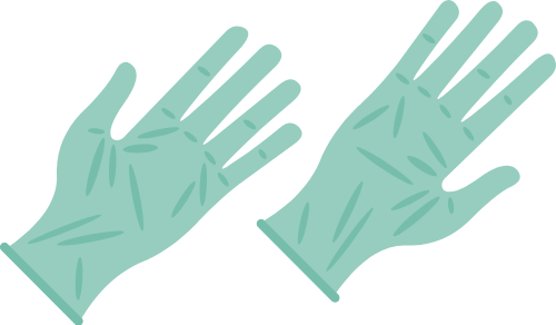 Găng tay y tế, găng tay, cao su, bảo hộ, vệ sinh, phẫu thuật, màu xanh lá, vô trùng, medical gloves, gloves, rubber, protection, hygiene, surgery, green, sterile