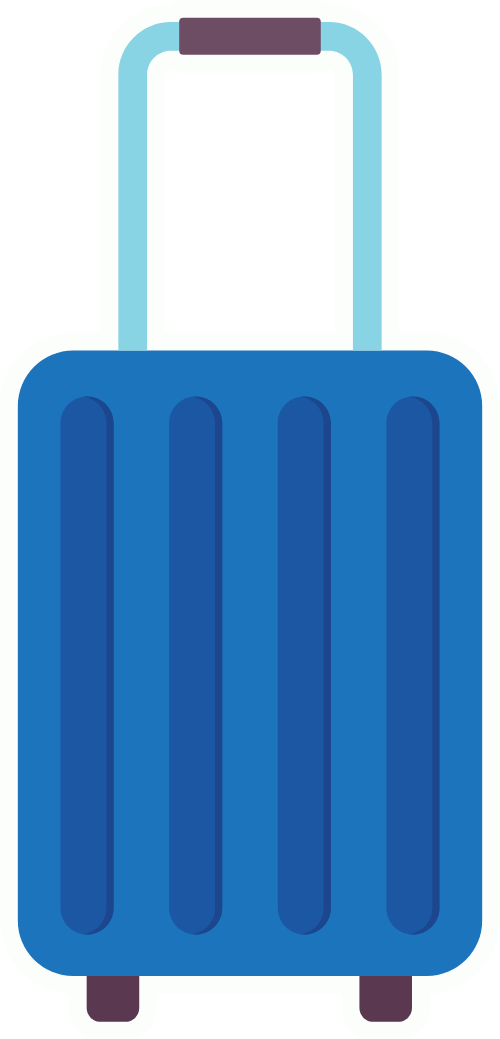 Vali kéo, hành lý, du lịch, túi xách, công tác, màu xanh dương, bánh xe, tay cầm, Luggage, baggage, travel, bag, business trip, blue, wheels, handle