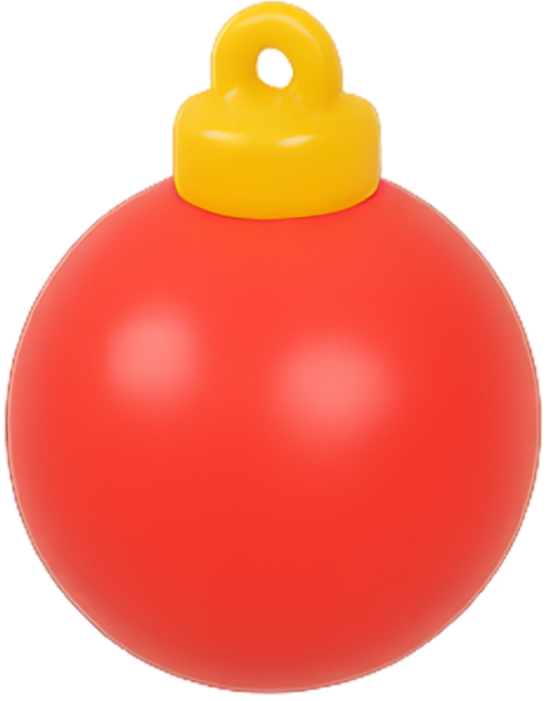 Quả cầu giáng sinh, quả châu, trang trí giáng sinh, màu đỏ, màu vàng, model 3d, đồ trang trí, model, christmas bauble, christmas ball, christmas decoration, red, yellow, 3d model, ornament 7