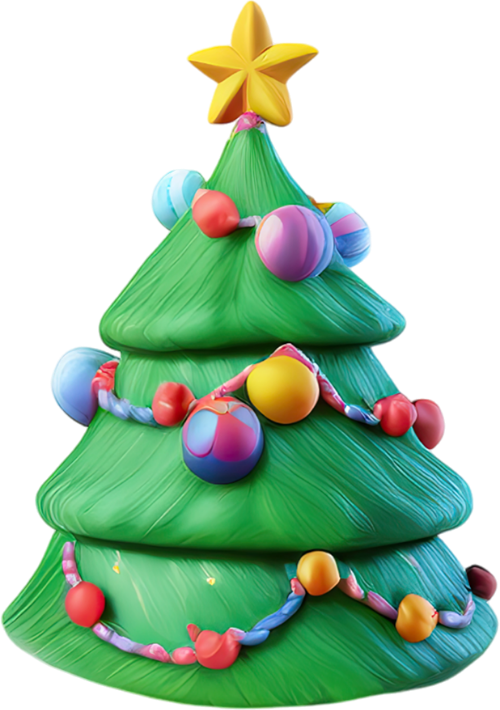 Cây thông noel, cây thông giáng sinh, ngôi sao, quả châu, trang trí giáng sinh, màu sắc, model 3d, model, christmas tree, star, baubles, christmas decoration, colorful, 3d model 3