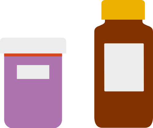 Lọ thuốc, hũ thuốc, thực phẩm chức năng, y tế, dược phẩm, màu tím, màu nâu, medicine bottles, jars, supplements, medical, pharmaceutical, purple, brown