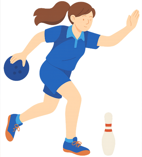 Cô gái, ném bóng, phụ nữ, bowling, quả bóng, pin, thể thao, giải trí, blue, orange, girl, throwing, woman, bowling, ball, pin, sport, recreation, blue, orange