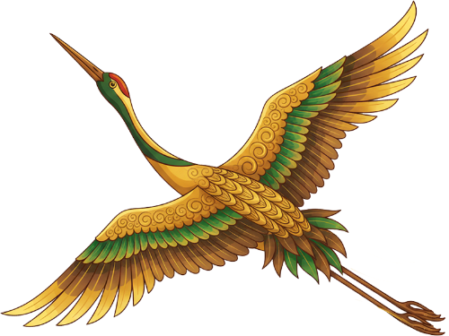 Con hạc, chim, crane, bird