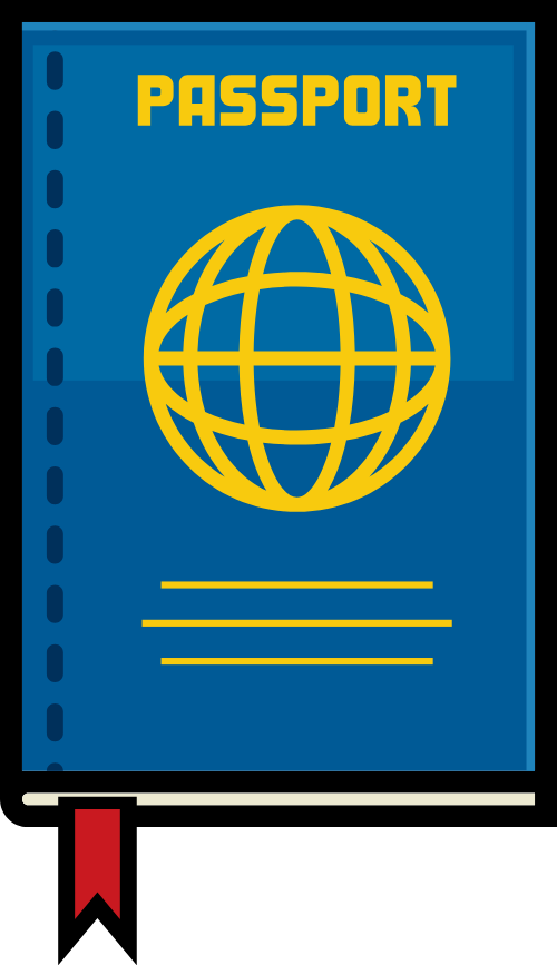 Hộ chiếu, giấy tờ, du lịch, xuất nhập cảnh, màu xanh dương, quả địa cầu, passport, document, travel, immigration, blue, globe