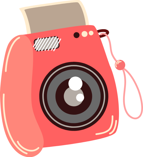 Máy ảnh lấy liền, chụp hình, kỷ niệm, cổ điển, màu đỏ, instant camera, photography, memory, retro, red