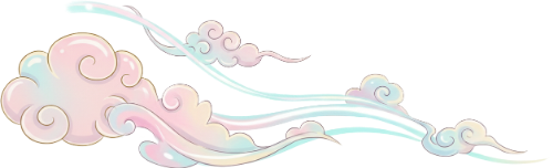 Mây, dễ thương, cloud, pastel