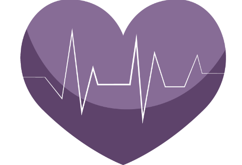 Nhịp tim, trái tim, sức khỏe, y tế, điện tâm đồ, tình yêu, màu tím, Heartbeat, heart, health, medical, ecg, love, purple