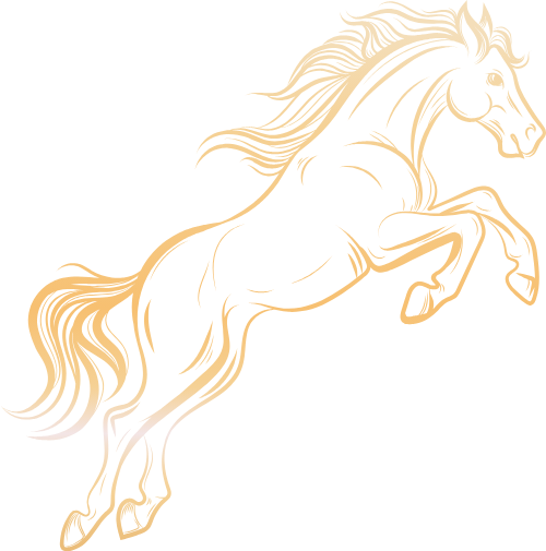 Ngựa, tết, vàng, nét, Horse, Tet, gold, line