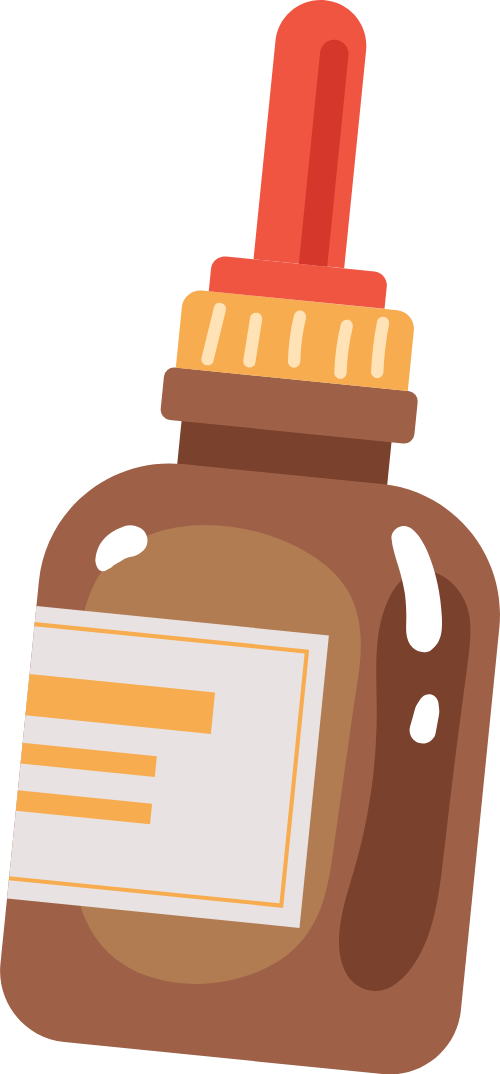 Lọ thuốc, thuốc nước, nhỏ mắt, y tế, dược phẩm, màu nâu, nắp đỏ, medicine bottle, liquid medicine, eye drops, medical, pharmacy, brown, red cap