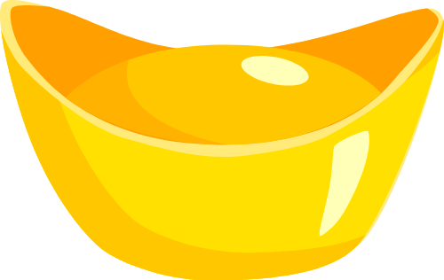 Thỏi vàng, màu vàng, tài lộc, may mắn, tiền tệ, trang trí, tết, gold ingot, yellow, wealth, lucky, currency, decoration, tet