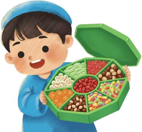 Tết, ào dài việt nam, mứt tết, trái cây, bé trai, gia đình, Tet, Vietnamese traditional dress (áo dài), Tet jam, fruit, boy, family 2