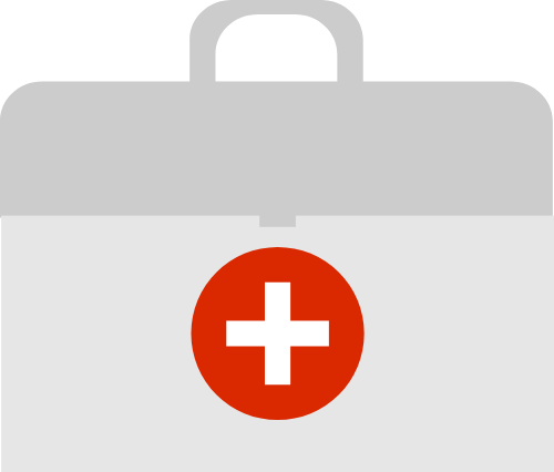 Hộp sơ cứu, y tế, túi thuốc, chữ thập đỏ, cấp cứu, màu xám, first aid kit, medical, medicine bag, red cross, emergency, grey