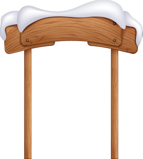 Biển báo gỗ, bảng hiệu gỗ, tuyết phủ, mùa đông, giáng sinh, trống, model 3d, model, wooden sign, wooden board, snow cover, winter, christmas, empty, 3d model 5