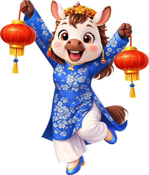 Ngựa, cầm lồng đèn, trang phục áo dài, lồng đèn đỏ, lễ hội, mỉm cười, tết nguyên đán, horse, holding lantern, ao dai costume, red lantern, festival, smiling, lunar new year
