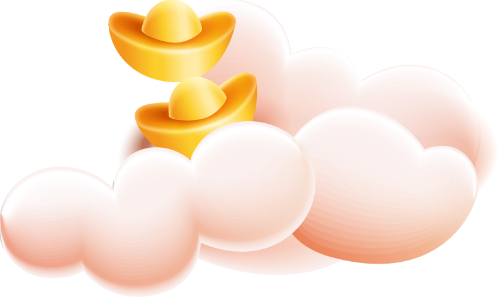 Mây, đám mây, cloud, đồng xu, tiền, vàng, coins, money, gold