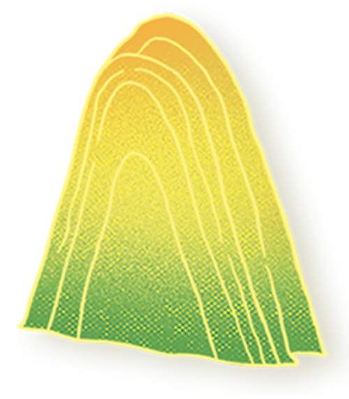 Núi, đồi, moutain, hill, shape, gradient, watercolor 2
