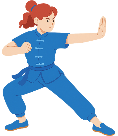 Cô gái, tập võ, phụ nữ, võ thuật, kung fu, thái cực quyền, đồng phục, võ phục, màu xanh dương, thể thao, tập luyện, female, practicing martial arts, woman, martial arts, kung fu, taichi, uniform, martial arts uniform, blue, sport, training