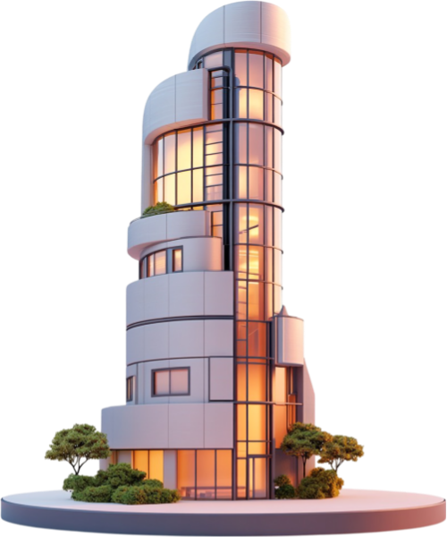 Mô hình, nhà cửa, nhà, tòa nhà, cây cối, model, housing, house, building, trees 2