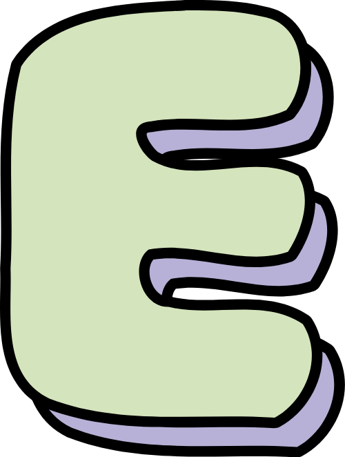 Chữ E, chữ cái