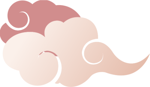 Mây cổ điển, tết, trang trí, truyền thống, màu hồng, màu kem, cuộn xoáy, auspicious cloud, cloud, chinese cloud, traditional, decoration, pink, cream, swirl 1