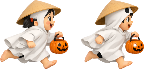 Trẻ em, halloween