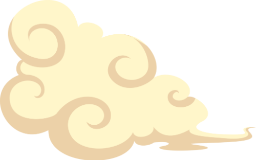 Đám mây, mây, uốn lượn, cổ phong, trang trí, bầu trời, màu vàng nhạt, cloud, clouds, swirl, oriental style, decoration, sky, light yellow