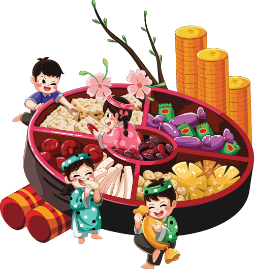 Hộp mứt tết