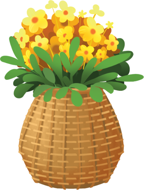Giỏ hoa vàng, hoa, giỏ mây, màu vàng, lá xanh, trang trí, tết, cây cảnh, yellow flower basket, flower, wicker basket, yellow, green leaves, decoration, tet, plant