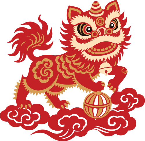 Đầu lân, tết, trung thu