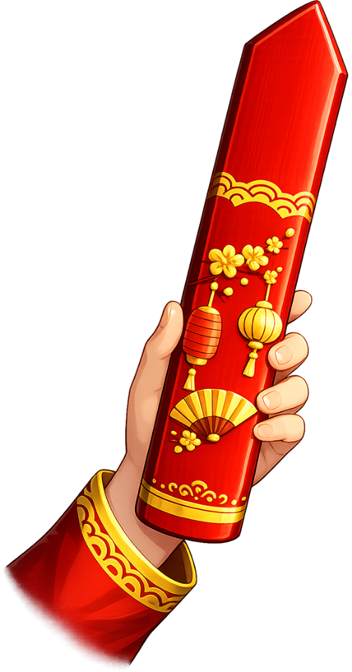 Bàn tay, cầm quẻ