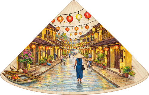 Nón lá, hội an