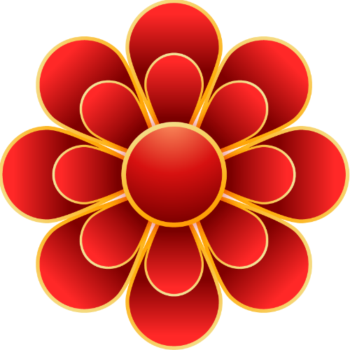Hoa mẫu đơn đỏ, cánh hoa, trang trí, lớp chồng, vàng kim, tết, rực rỡ, red peony, petals, decoration, layered, gold, lunar new year, vibrant