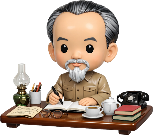Chủ tịch hồ chí minh, làm việc