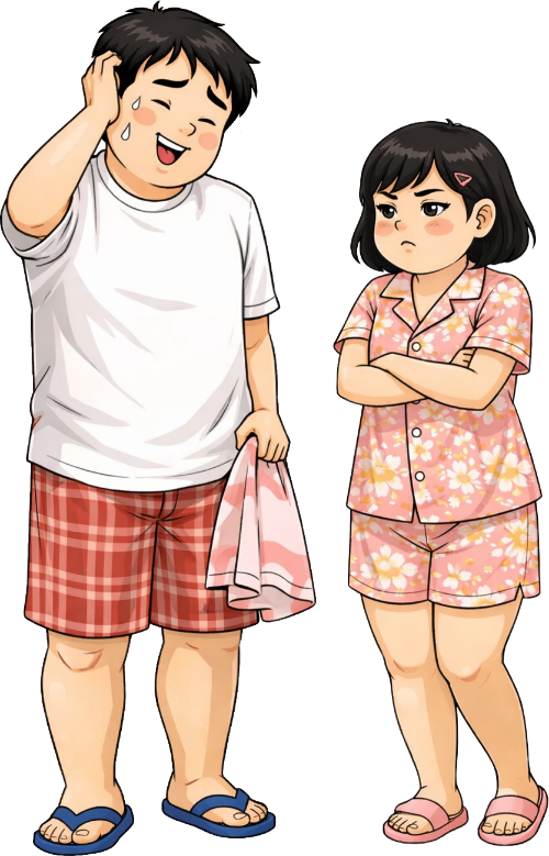 Cặp đôi, giận hờn