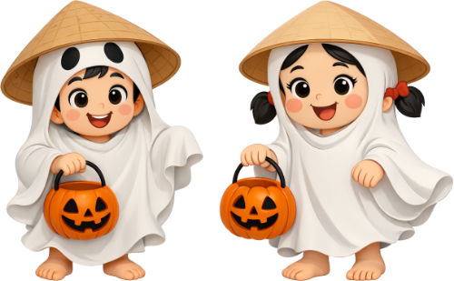 Trẻ em, halloween