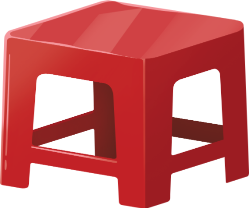 Ghế nhựa, ghế đẩu, màu đỏ, đồ gia dụng, nội thất, nhựa, ghế thấp, red plastic stool, stool, red, household items, furniture, plastic, low chair