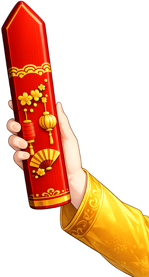 Bàn tay, cầm quẻ