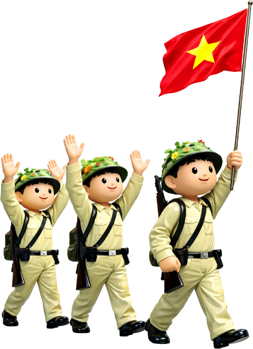 Chiến sĩ, ăn mừng chiến thắng