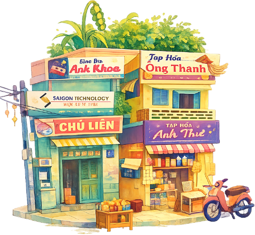 Nhà cổ, khu phố