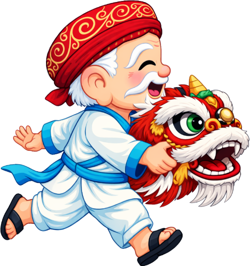 Ông bụt, múa lân 6