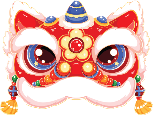 Đầu lân, tết, trung thu 2