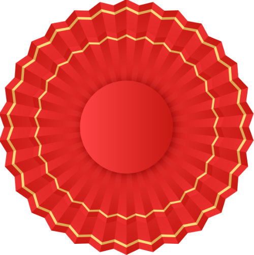Quạt giấy tròn, đỏ, vàng, xếp li, tết, trang trí, lễ hội, vòng tròn, paper fan circle, red, gold, pleated, lunar new year, decoration, festival, round